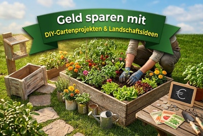 DIY-Gartenprojekte und Landschaftsideen, mit denen du Geld sparen kannst