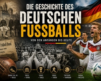 Die Geschichte des Deutschen Fußballs und was junge Spieler heute wissen müssen