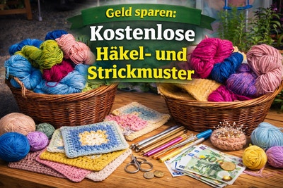 Geld sparen: kostenlose Häkel- und Strickmuster