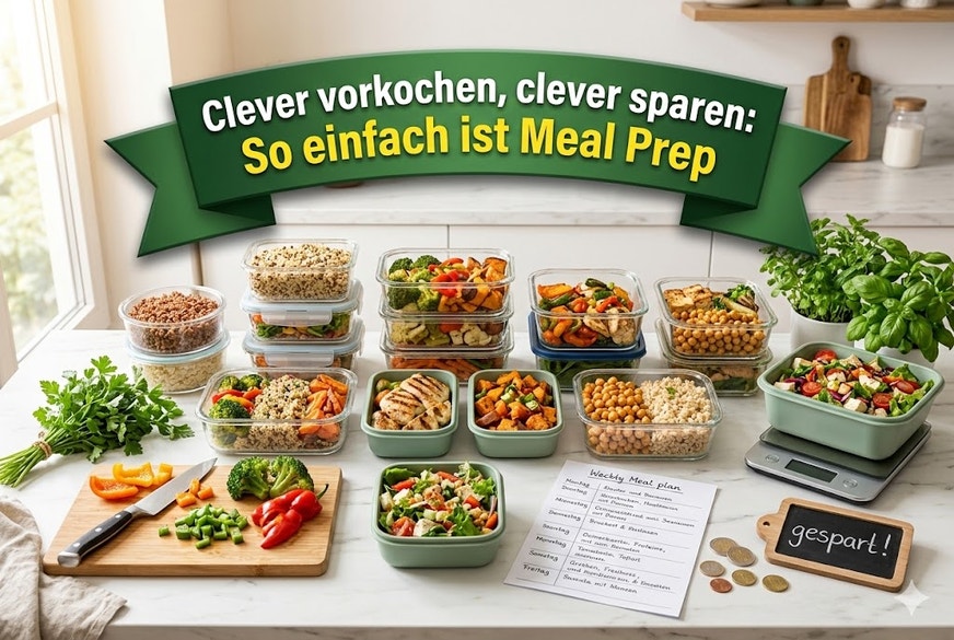 Clever vorkochen, clever sparen: So einfach ist Meal Prep