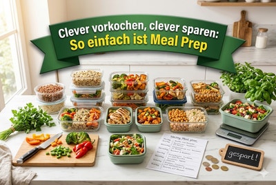 Clever vorkochen, clever sparen: So einfach ist Meal Prep