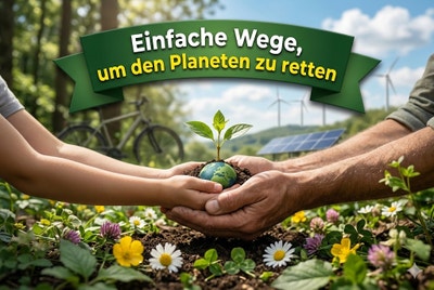 Einfache Wege, um den Planeten zu retten