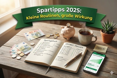 Spartipps 2025: Kleine Routinen, große Wirkung